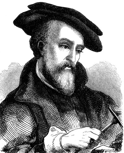 Georgius Agricola 1494-1555, saksalainen lääkäri, mineralogi ja metallurgi, 1881 tekijältä Unbekannt
