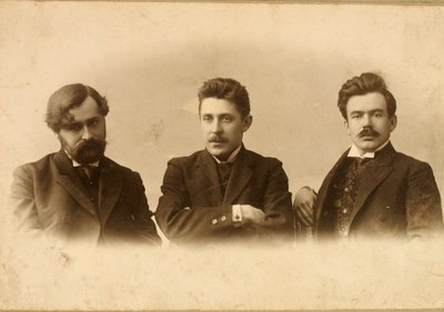 Georgie Chulkov, Vasily Militia ja Steve Steven, venäläiset kirjailijat, 1900-luku tekijältä Unbekannt