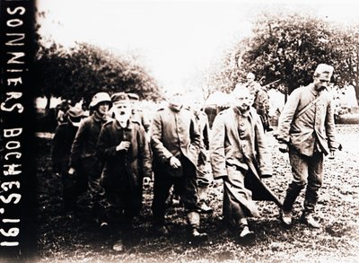 Saksalaiset sotavangit, c1914-c1918 tekijältä Unbekannt