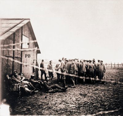 Saksalaiset sotavangit, c1914-c1918. tekijältä Unbekannt