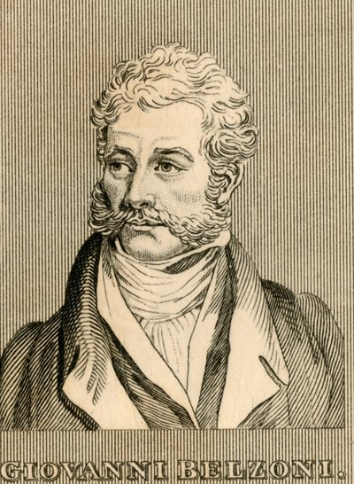 Giovanni Belzoni, 1778-1823, 1830. tekijältä Unbekannt