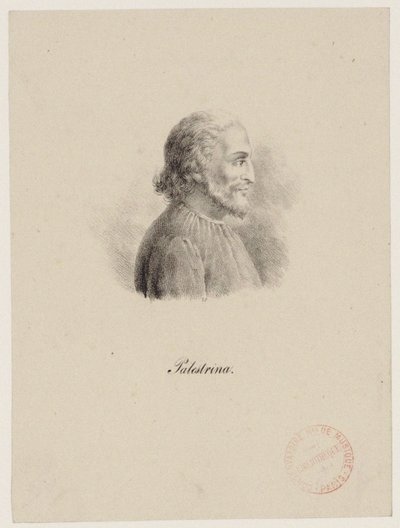 Giovanni Pierluigi da Palestrina, n. 1800 tekijältä Unbekannt