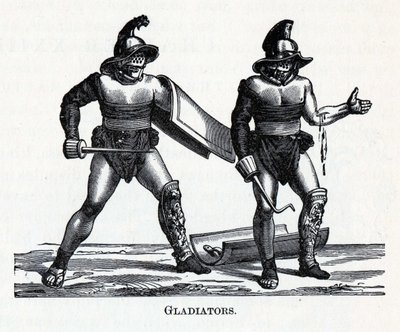 Gladiaattorit, 1882 tekijältä Unbekannt