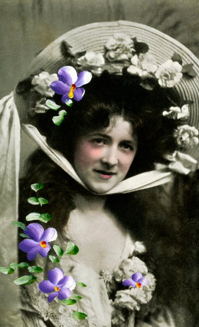 Gladys Huxley, näyttelijä, 1908 tekijältä Unbekannt