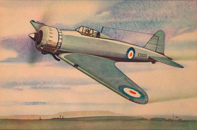 Gloster F.534 Fighter Monoplane, c1944. tekijältä Unbekannt