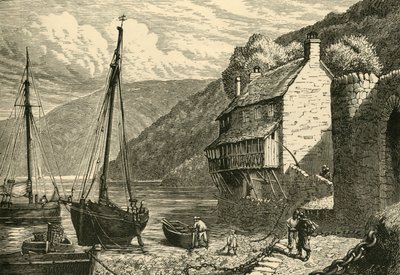 Glovelly Harbour, 1898. tekijältä Unbekannt