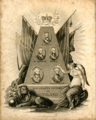 Jumala antaa voiton Englannille, 1816. tekijältä Unbekannt
