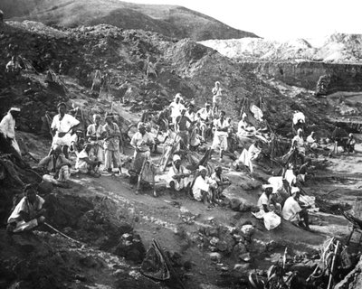 Kultakaivos, Korea, c1900 tekijältä Unbekannt