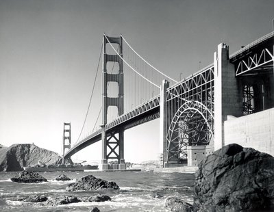 Golden Gate Bridge 1950, Kalifornia (m/v kuva) tekijältä Unbekannt