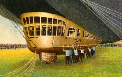 Zeppeliinin gondoli, 1932. tekijältä Unbekannt