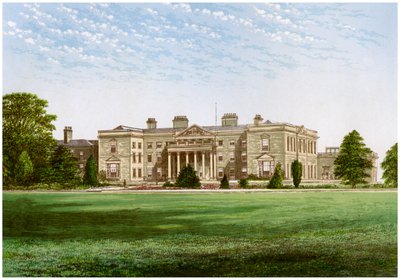 Gopsal Hall, Leicestershire, Lord Howen koti, vuodelta 1880 tekijältä Unbekannt