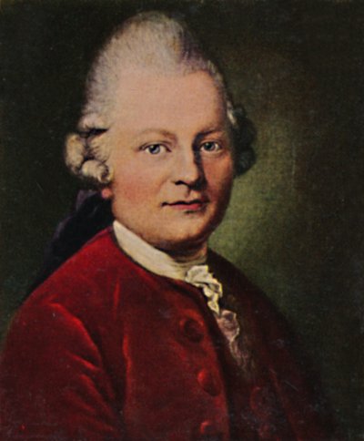 Gotthold Ephraim Lessing 1729-1781. - Anton Graffin maalaus, 1934. tekijältä Unbekannt