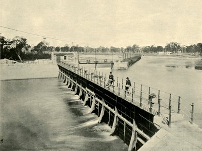 Goulburn Weir, Wahring, 1901. tekijältä Unbekannt
