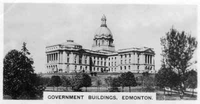 Hallituksen rakennukset, Edmonton, Alberta, Kanada, 1920-luku tekijältä Unbekannt