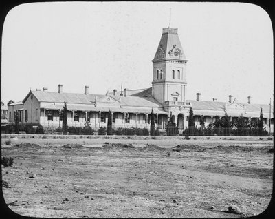 Hallituksen rakennukset, Bloemfontein, Etelä-Afrikka, c1890 tekijältä Unbekannt