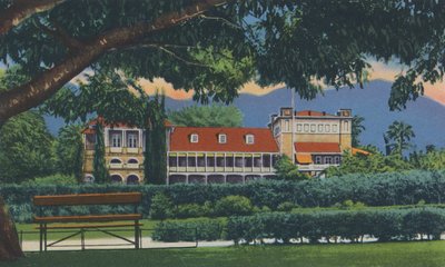 Governors Residence, Trinidad, B.W.I., 1940-luku. tekijältä Unbekannt