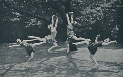 Grace ja animaatio uudessa klassisessa ja venäläisessä tanssissa, c1935 tekijältä Unbekannt