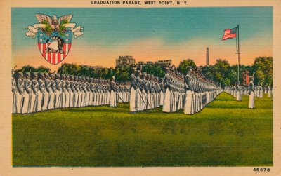 Graduation Parade, West Point, New York, 1940-luku tekijältä Unbekannt