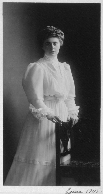 Venäjän suurherttuatar Elena Vladimirovna, 1905 tekijältä Unbekannt