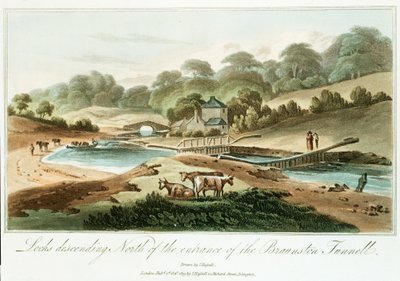 Grand Junction Canal, Northamptonshire, 1819 tekijältä Unbekannt