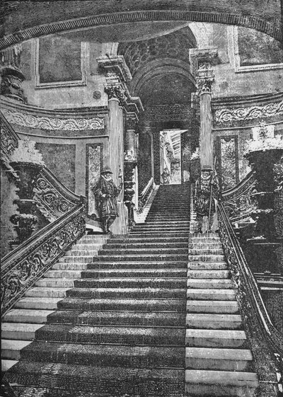 Grand Staircase, Buckinghamin palatsi, 1890 tekijältä Unbekannt
