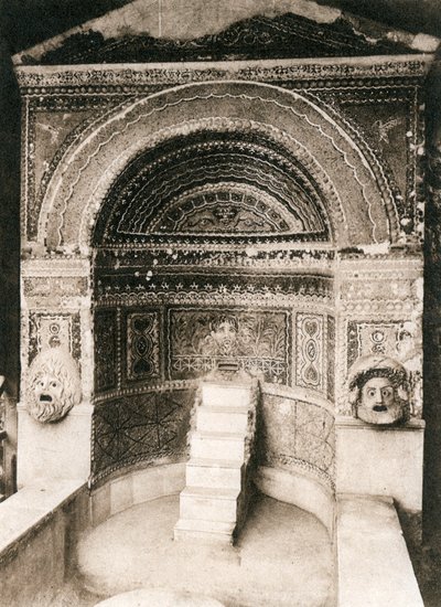 Grande Fontana, Pompei, Italia, 1900-luku tekijältä Unbekannt