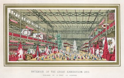 Suuri näyttely, Crystal Palace, Hyde Park, Lontoo, 1851 tekijältä Unbekannt