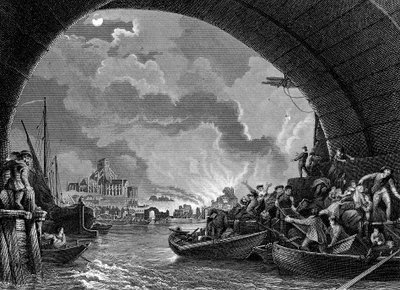 Lontoon suuri palo, 1666 1800-luku tekijältä Unbekannt