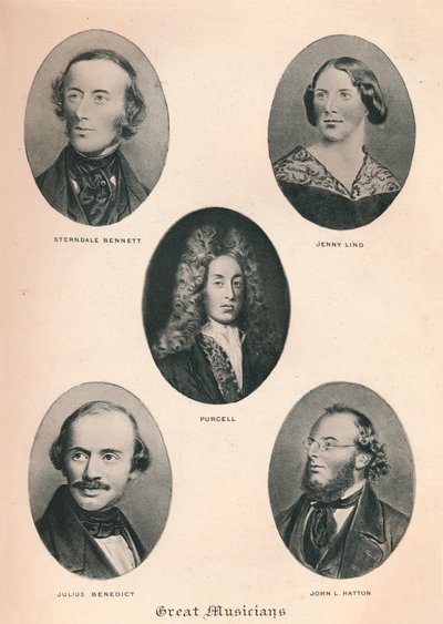 Suuret muusikot - Levy V, 1895 tekijältä Unbekannt