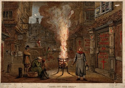 Suuri rutto Lontoossa, 1665 tekijältä Unbekannt