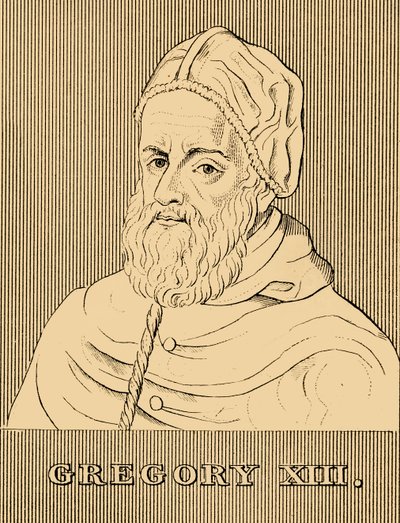 Gregorius XIII, 1502-1585, 1830. tekijältä Unbekannt