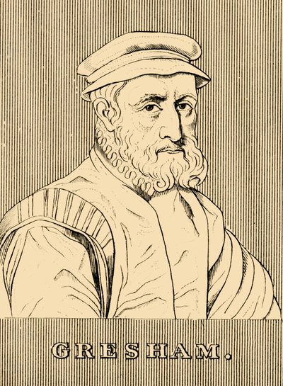 Gresham, c1519-1579, 1830. tekijältä Unbekannt