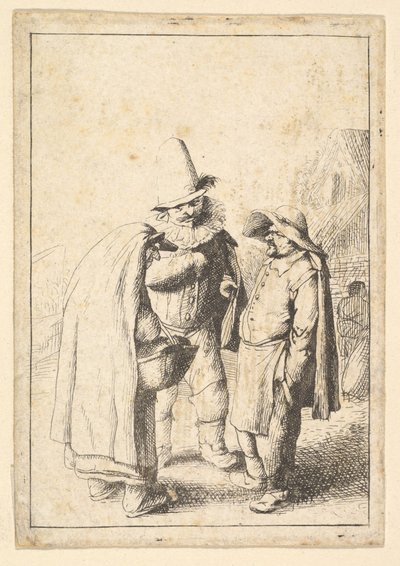Groteskeja hahmoja, 1610-85. tekijältä Unbekannt