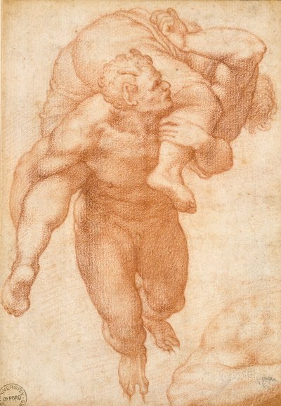 Ryhmä viimeisestä tuomiosta, 1536-1541 tekijältä Unbekannt