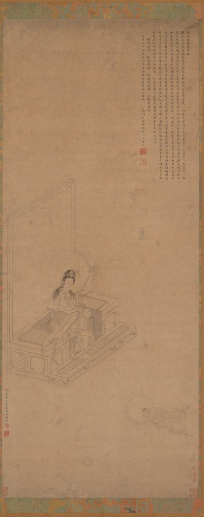Guanyin ja Shancai, 1500-1600-luku. tekijältä Unbekannt