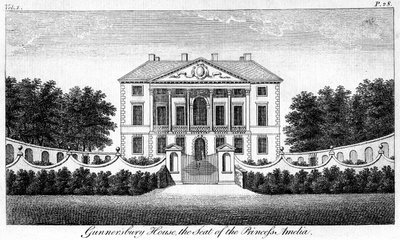 Gunnersbury House, prinsessa Amelian kotipaikka tekijältä Unbekannt