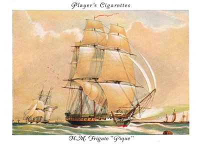 H.M. Fregate Pique, 1936. tekijältä Unbekannt