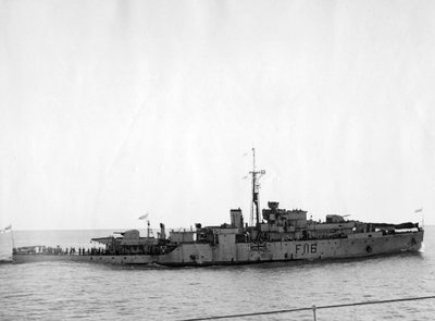 HMS Amethyst, Jangtse-joen toiminnan jälkeen, 20. huhtikuuta 1949 tekijältä Unbekannt