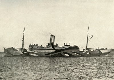 H.M. Apuristeilijä Coronado naamioitu, 1919. tekijältä Unbekannt