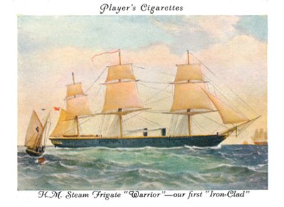 H.M. Steam Fregate Warrior – ensimmäinen rautapukumme, 1936. tekijältä Unbekannt