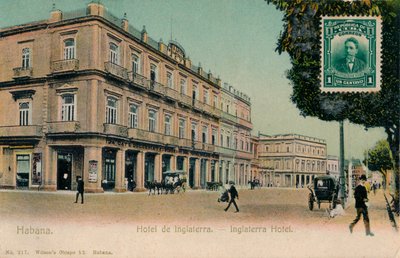 Havanna. Englannin hotelli. -England Hotel, Kuuba, 1910-luku tekijältä Unbekannt