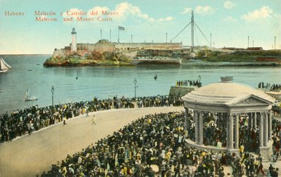Habana: Maleconin ja Morron linna, 1919. tekijältä Unbekannt