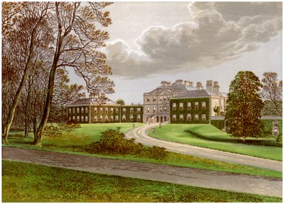 Haddo House, Aberdeenshire, Aberdeenin jaarlin koti, vuodelta 1880 tekijältä Unbekannt