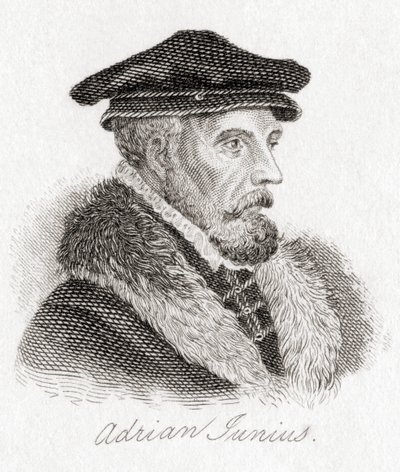Hadrianus Junius, 15111575, eli Adriaen de Jonghe. tekijältä Unbekannt