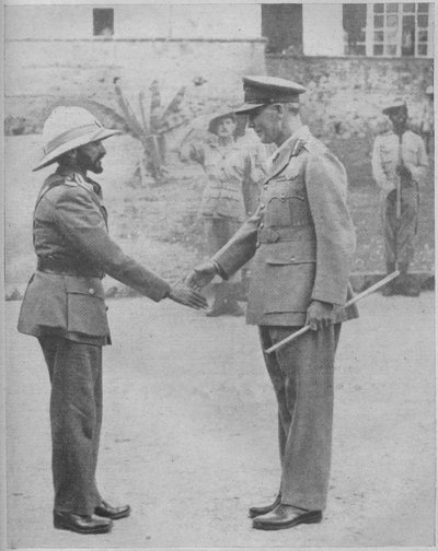 Haile Selassie ja kenraali Cunningham, 1941 tekijältä Unbekannt