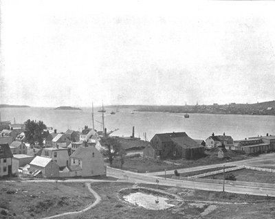 Halifax Harbour, Nova Scotia, Dartmouthista, Kanadasta, 1900. tekijältä Unbekannt