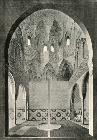 Abencerrages-sali, 1800-luku, 1907. tekijältä Unbekannt