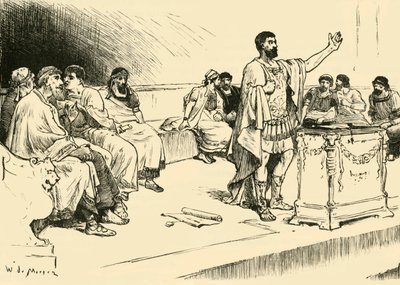 Hannibal Carthagen konventissa 1890. tekijältä Unbekannt