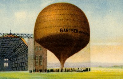 Hans Bartsch von Sigsfeldsin korkeustutkimusilmapallo, 1932. tekijältä Unbekannt
