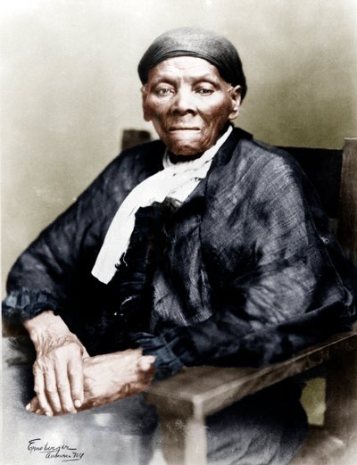 Harriet Tubman, yhdysvaltalainen orjuuden vastainen aktivisti, c1900 tekijältä Unbekannt